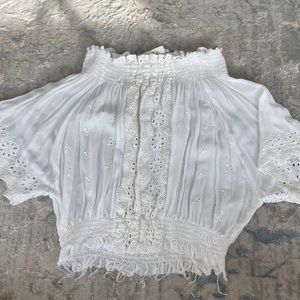 White Vintage Havana Top